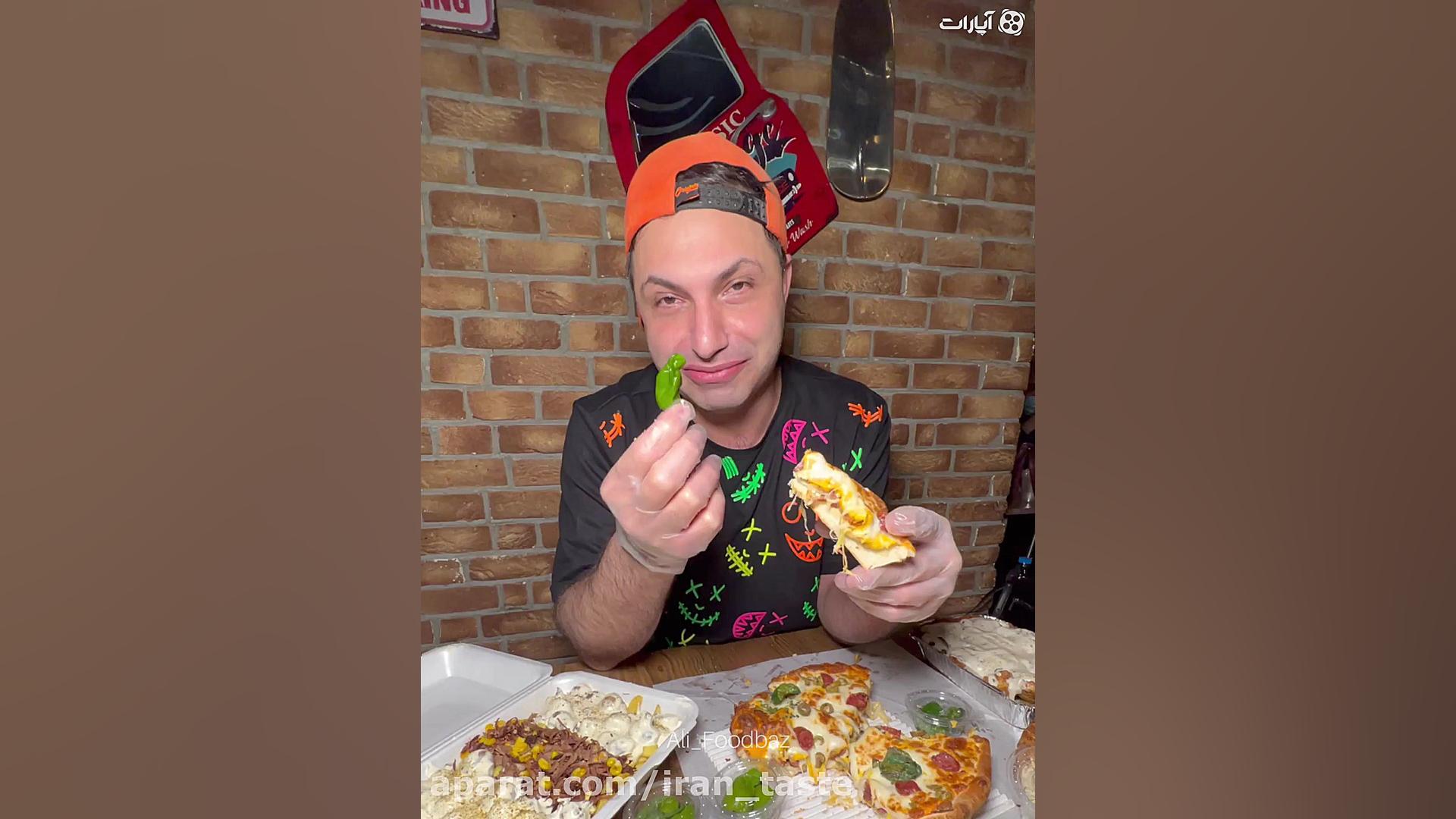 باحال ترین کیک پیتزای طهرون هم...