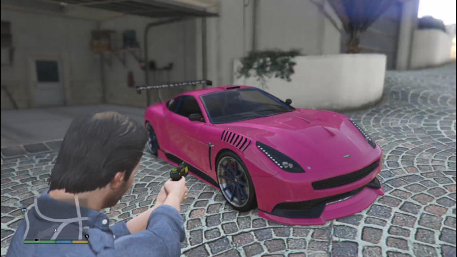 مکان ماشین لامبورگینی در جی تی...