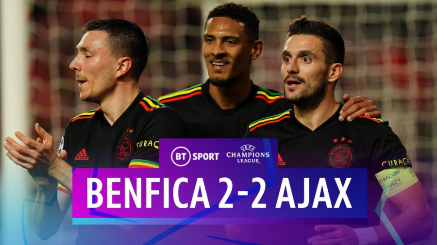 بنفیکا ۲ ۲ آژاکس | خلاصه بازی...