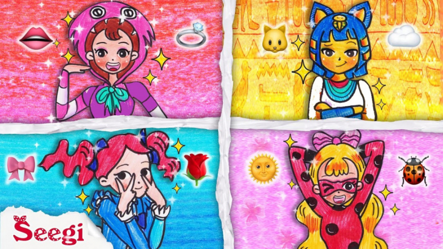 ایده های اموجی پرنسس باربی