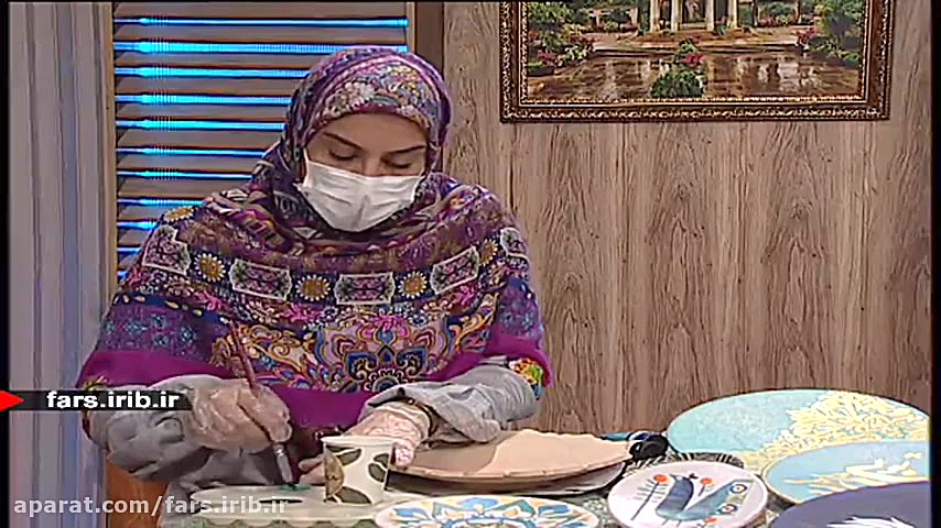 آموزش &quot; ویترای روی بشقاب...