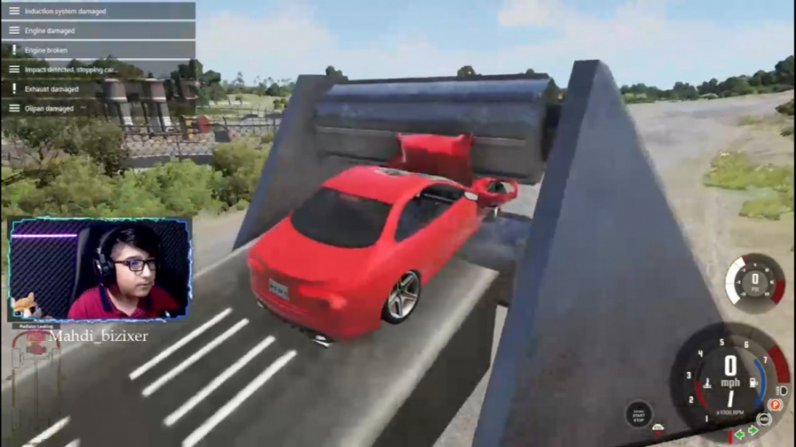 بازی شبیه ساز تصادف واقعی (4)...