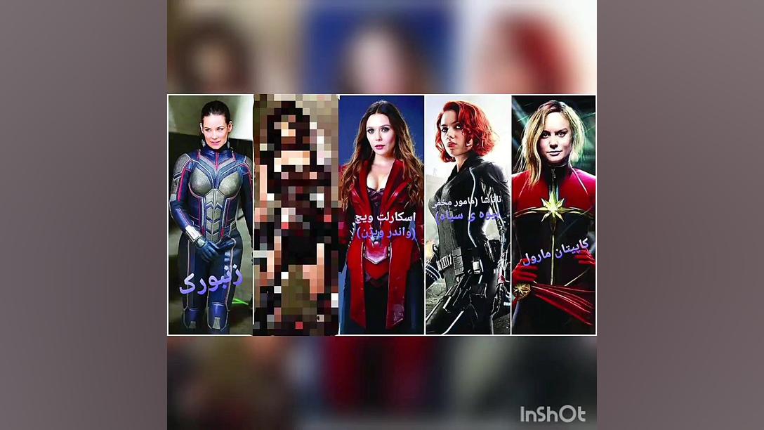 تمام شخصیت های مارول