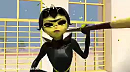 کارتون دختر کفشدوزکی