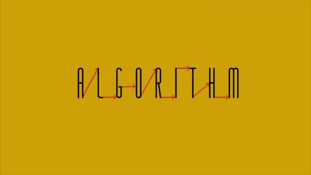 What is an algorithm?  David J...