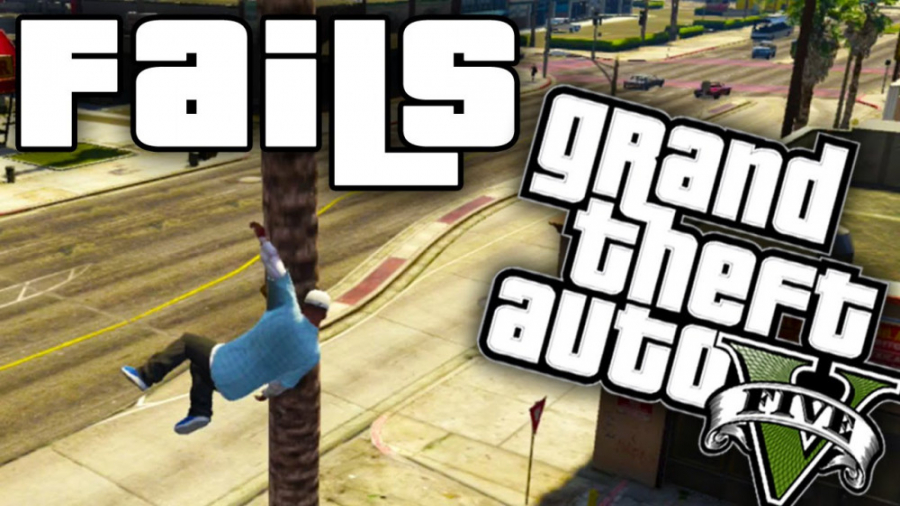 لحظات خنده دار GTA V ... (( لح...