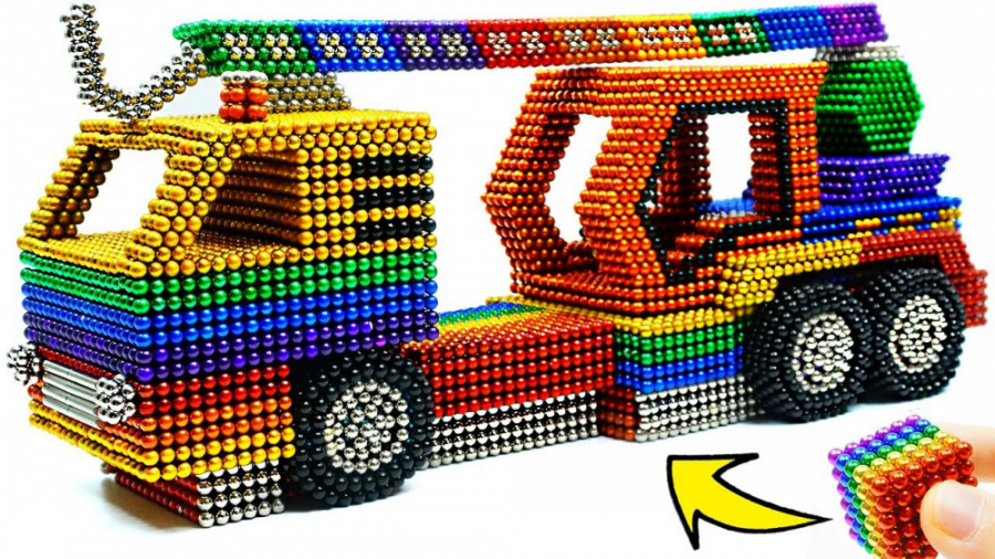 ساخت ماشین کامیون جرثقیل سنگین...