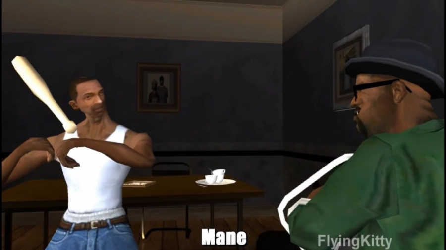 لحظات خنده دار GTA SA ... (( ل...