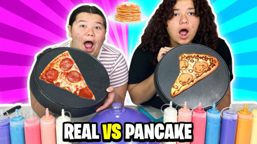 مری و ایزی  چالش واقعی و پنکیک