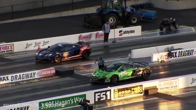 مک لارن 650S در مقابل مک لارن...