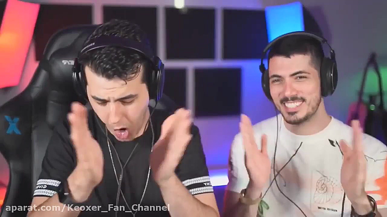 سعی کن نخندی اریا با فرشاد try...