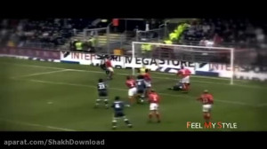 زلاتان در مقابل رونالدینیو  نب...