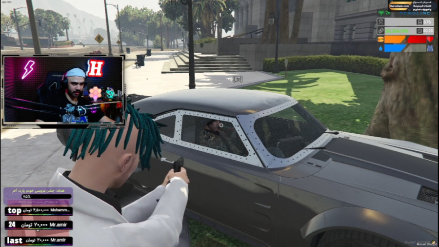 ماشینمون ضد گلوله در اومد نمید...