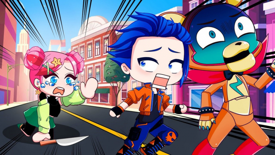 میکس گاچا فناف  شرور شدن انا