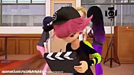 دختر کفشدوزکی و گربه ی سیاه