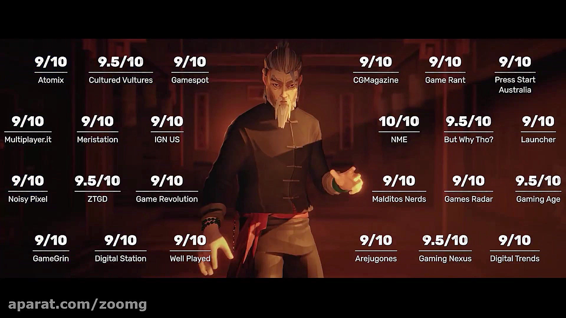 تریلر امتیاز‌های بازی Sifu