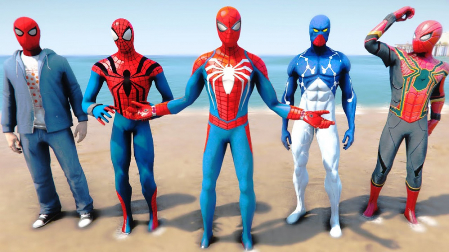 چالش پارکور مرد عنکبوتی | گیم...