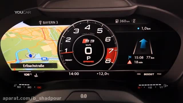 آئودی S3 Sedan  طراحی و رانندگ...