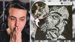 هنر باورنکردنی!! نقاشی با شکست...