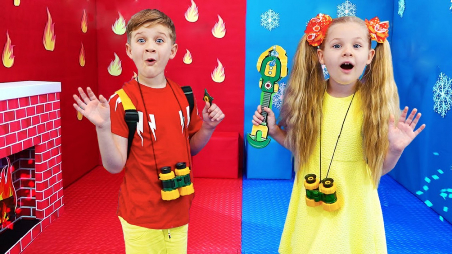 دایانا و روما 24 ساعت در اسکیت...