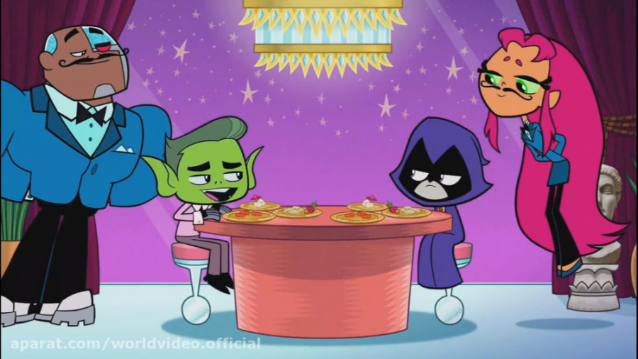 انیمیشن تایتان های نوجوان به پ...