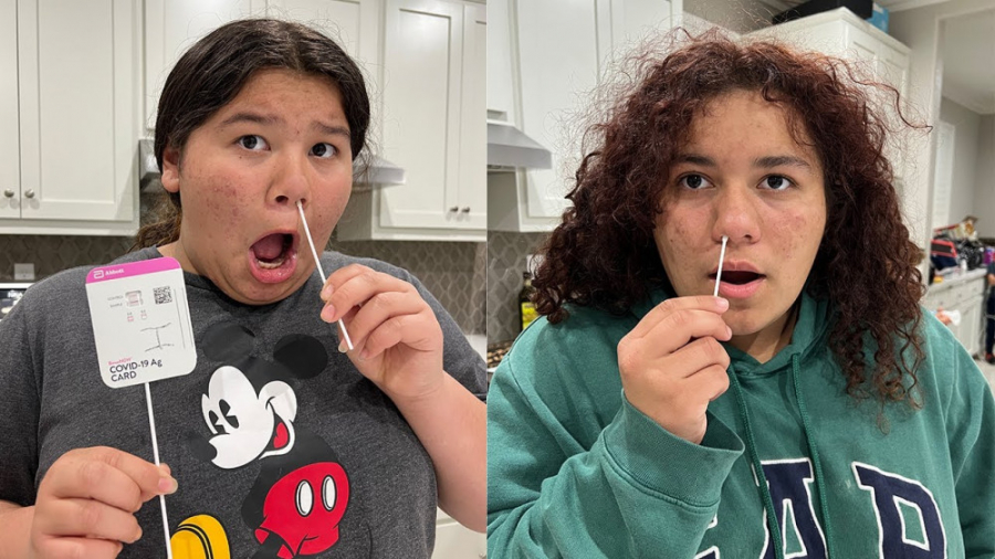 مری و ایزی  تست کرونا