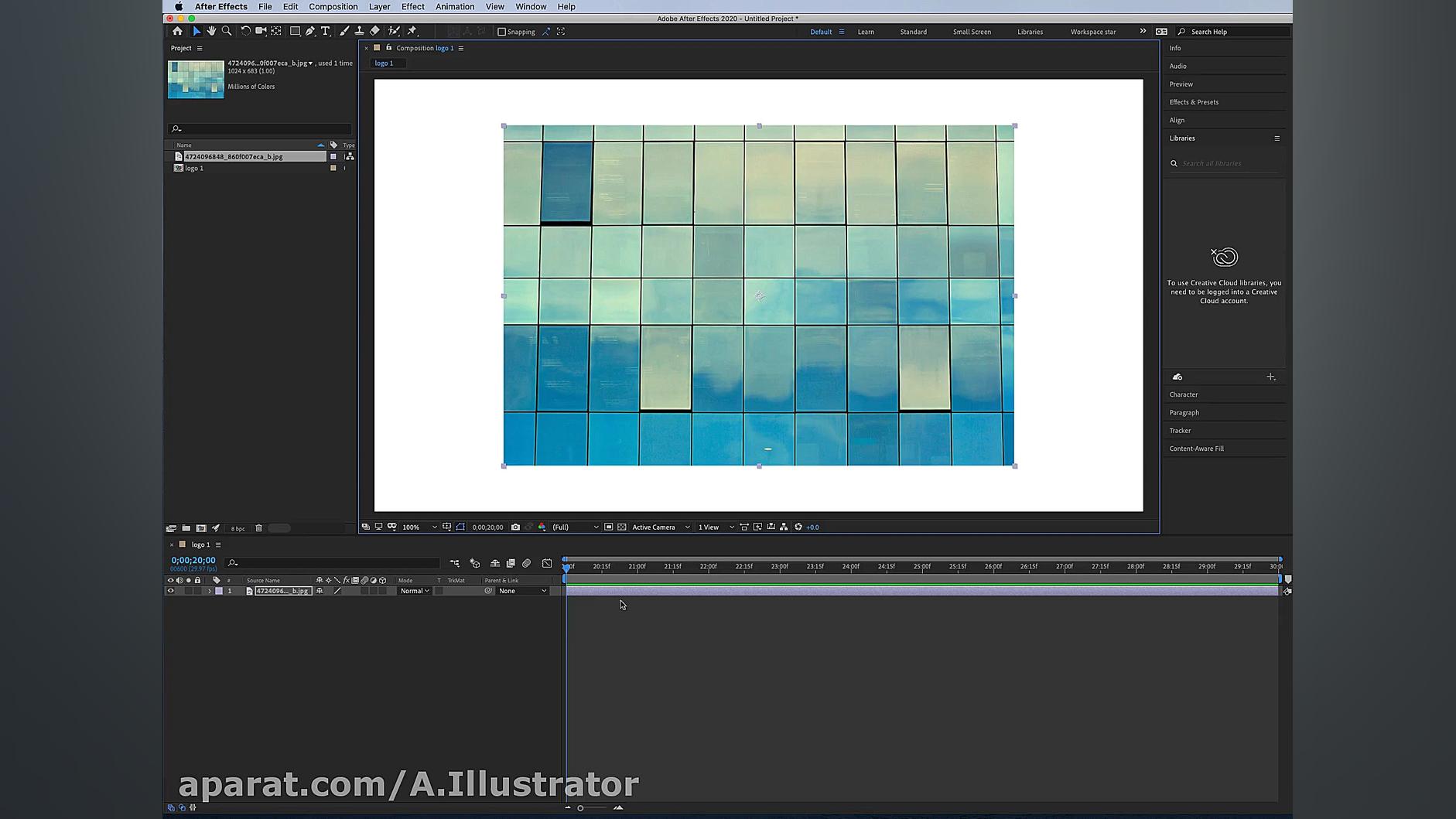 افتر افکت (جلسه دوم)