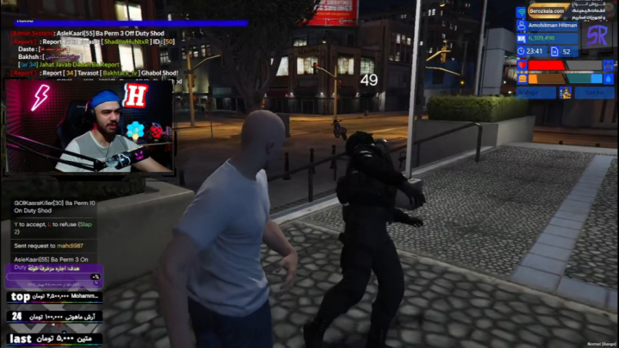 به پلیس چک زدم خیلی خوش گذشت ج...