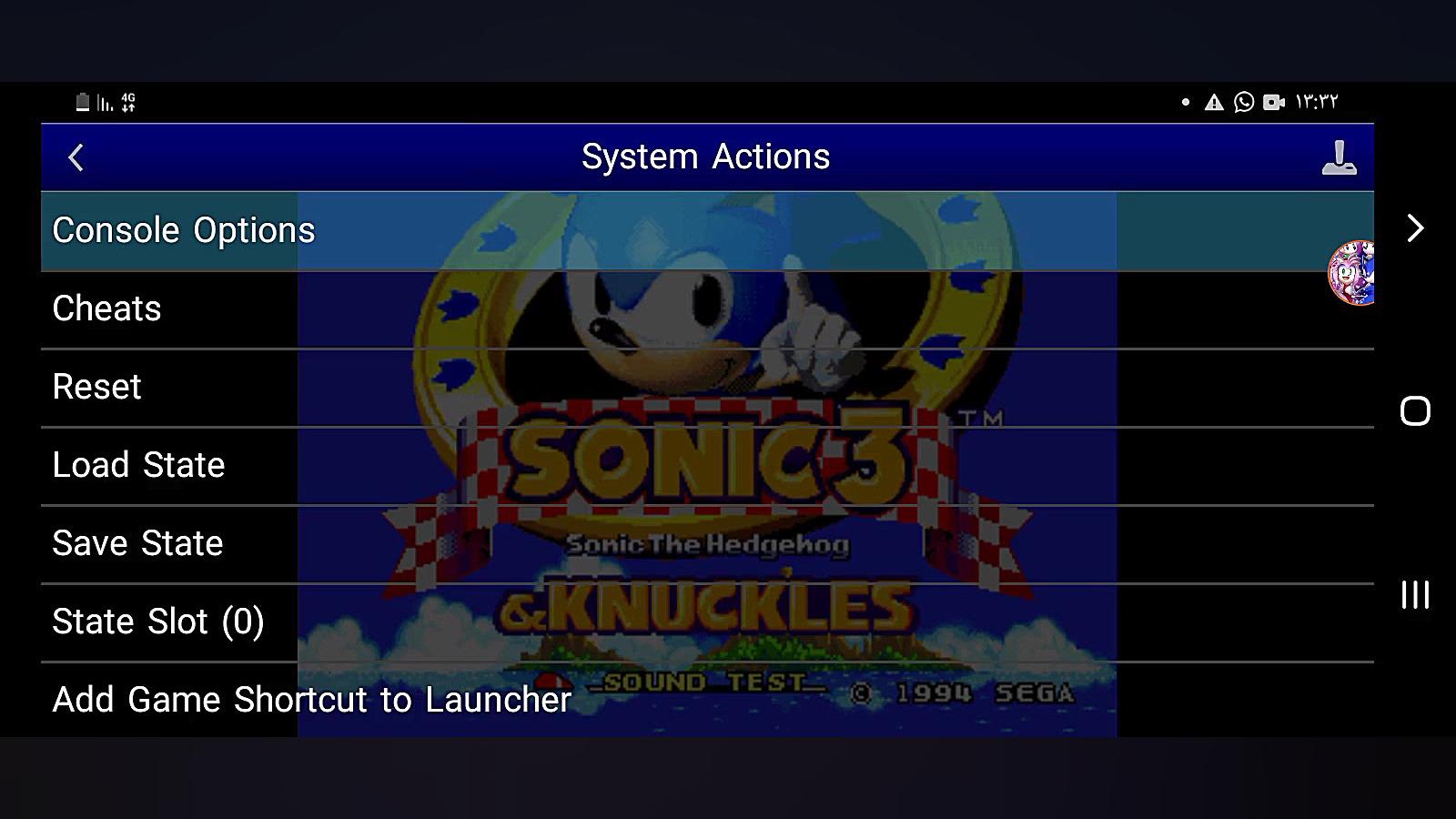 کد دارک سونیک در سونیک ۳ و ناک...