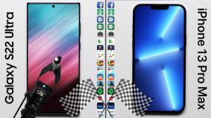 مقایسه سرعت گوشی گلکسی S22 Ult...