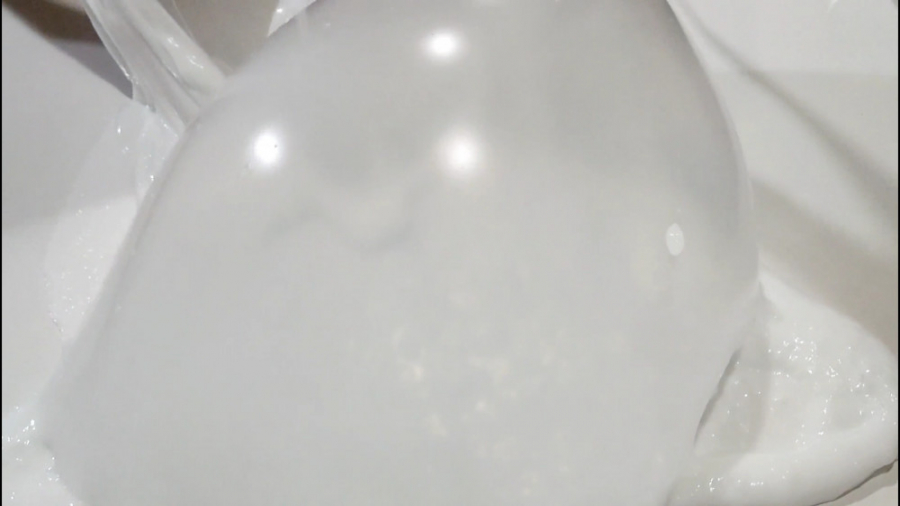 آموزش ساخت اسلایم شیری