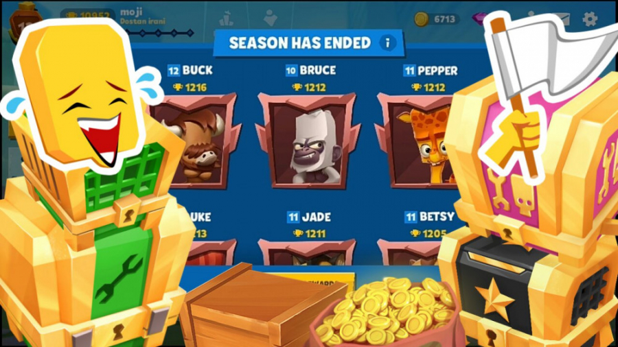 گرفتن جوایز پایان سیزن||بازم ر...