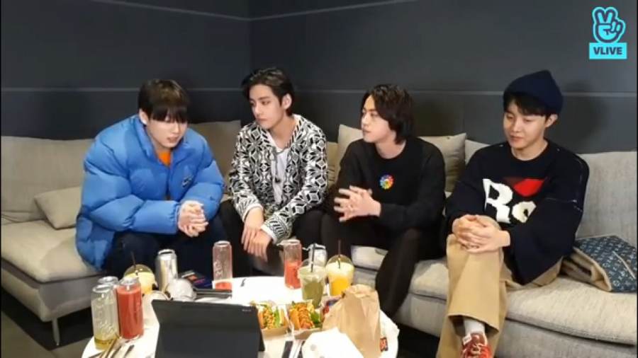 لایو جدید جونگ کوک، تهیونگ، جی...