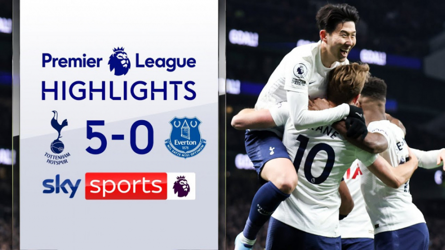 تاتنهام ۵ ۰ اورتون | خلاصه باز...