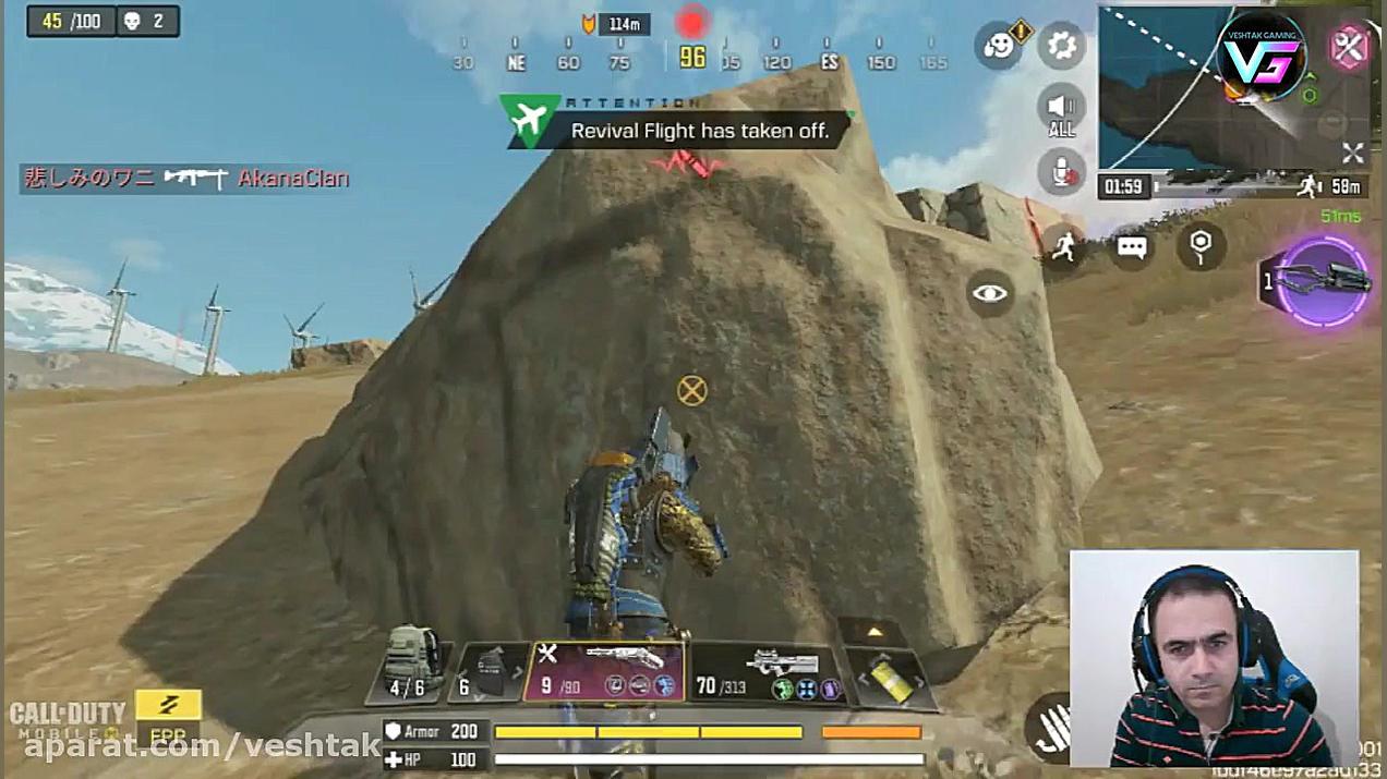 گیم پلی کالاف دیوتی موبایل بتل...