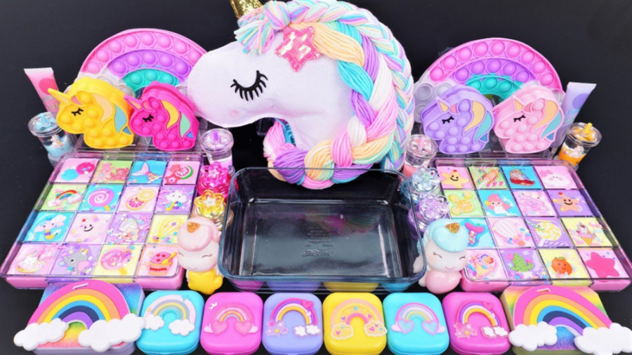 یونیکورن اسلایم  مخلوط اسلایم...