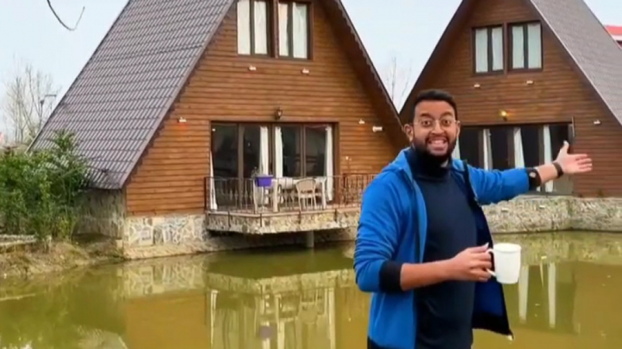 کلبه سوئیسی نزدیک رشت