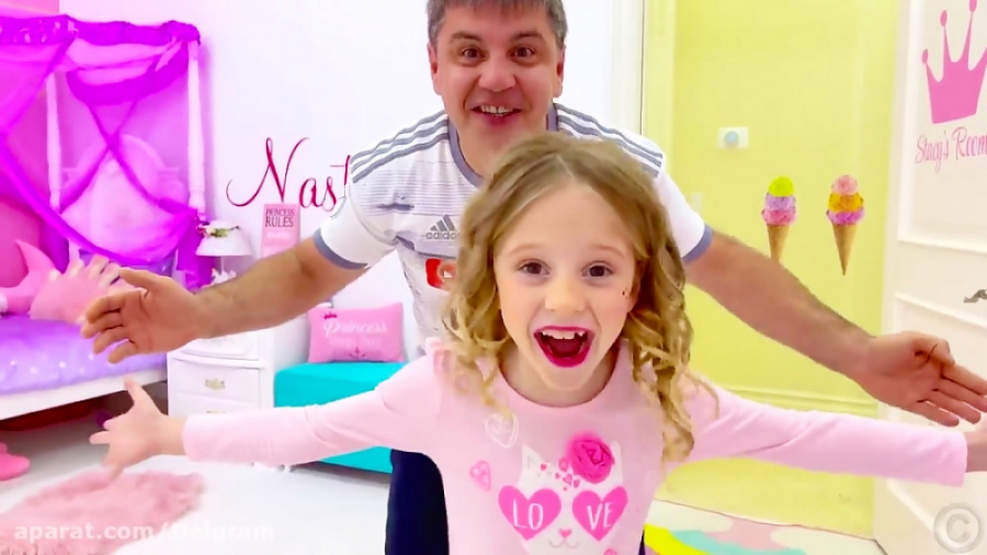 استیسی و بابایی ناستیا شو ناست...