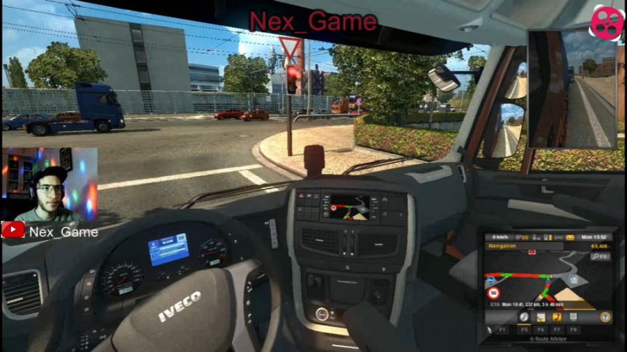 Viagem epicar Com controle Xbox 360 - Euro Truck 2 Ep.03 