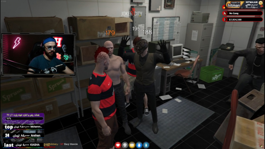 با 20 نفر شاپ زدیم جی تی ای وی...