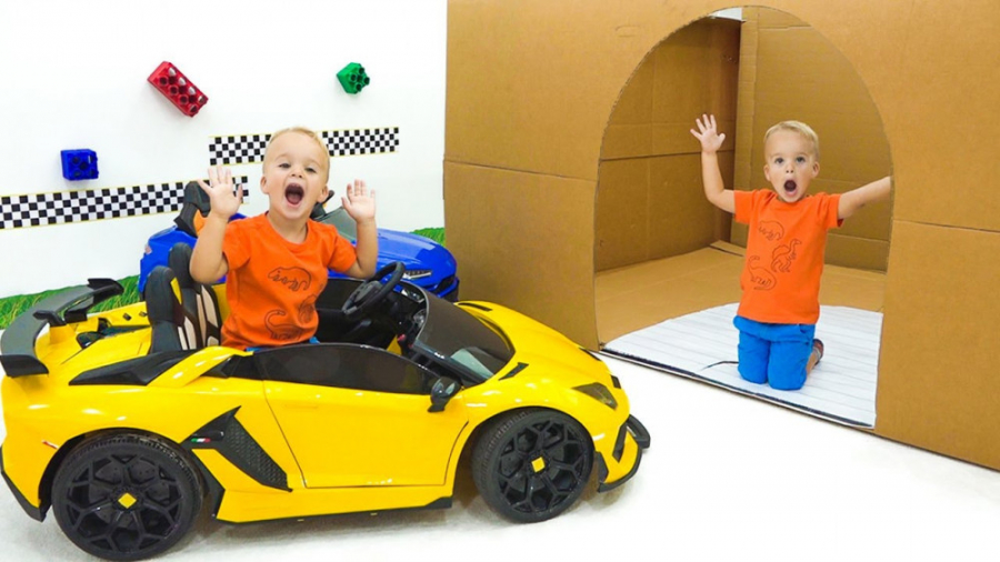 ولاد و نیکی  کریس و نجات ماشین...