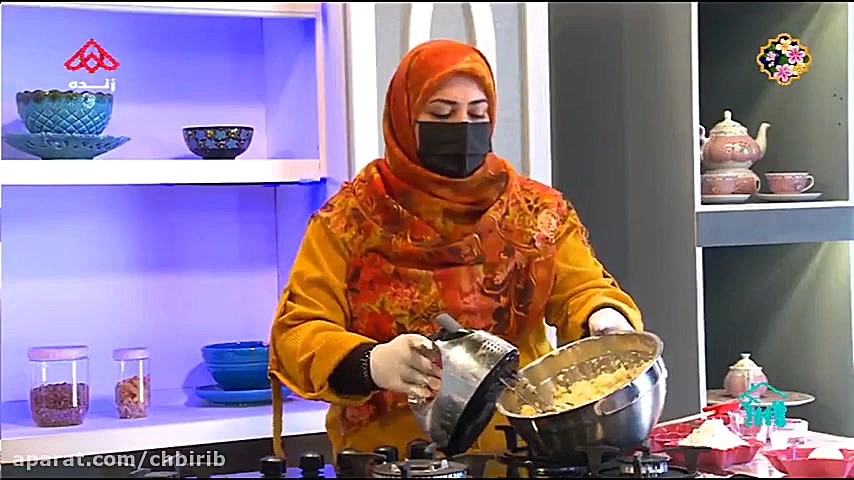 طرز تهیه شیرینی عید شیرینی برن...