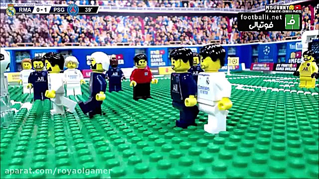 انمیشن بازی پاریس ژرمن ۱ رئال...