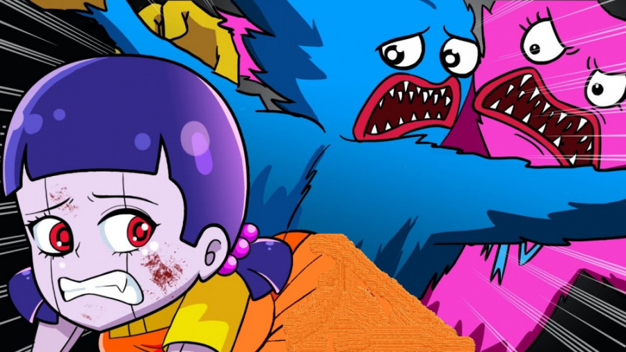 میکس کارتونی هاگی  اسکویید گیم...