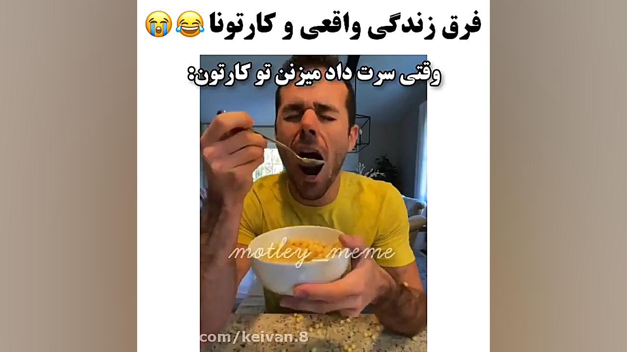 زندگی واقعی vs زندگی کارتونی