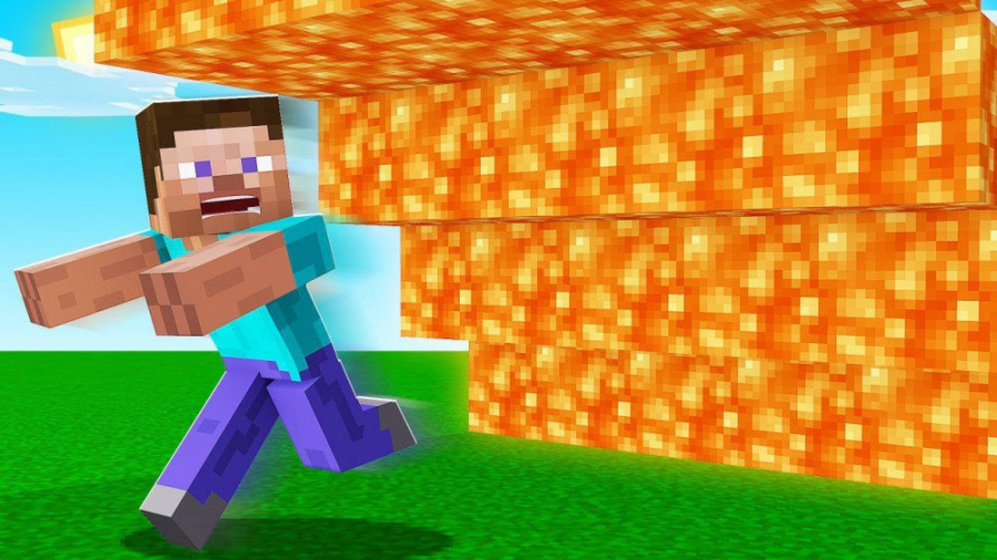 ماینکرفت اما لاوا مثل سگ دنبال...