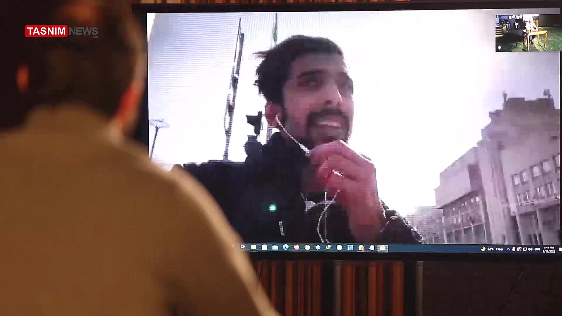 گزارش خبرنگار ایرانی از جنگ رو...