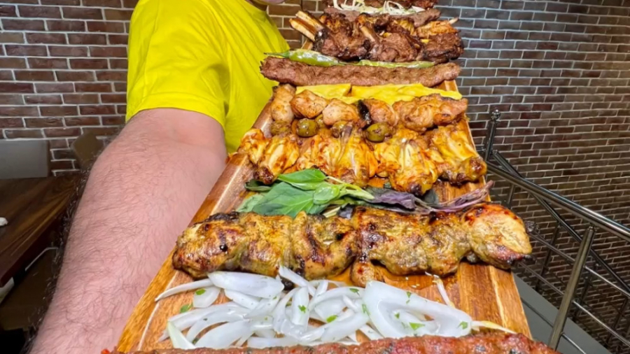 سینی کباب رویایی در مانتار