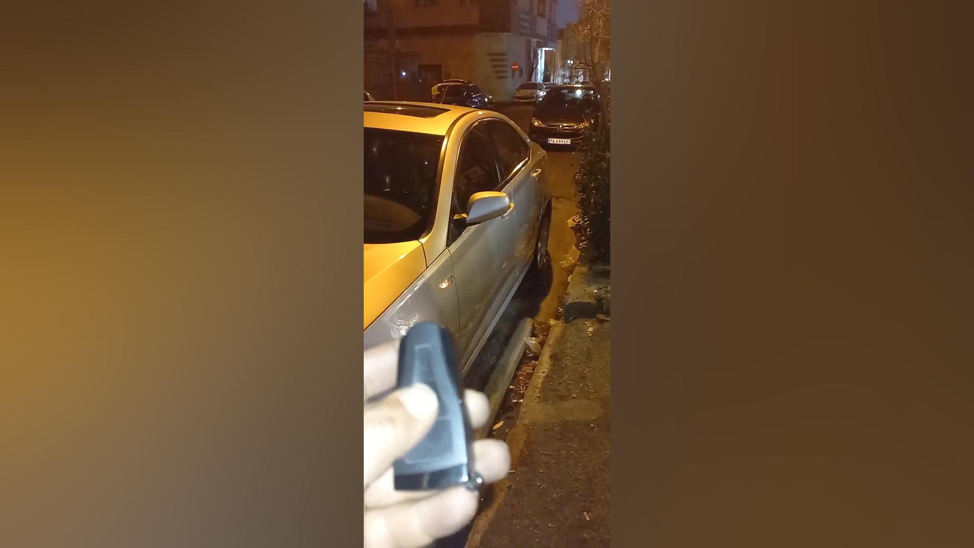 گندم کار نصب آینه تاشو برقی