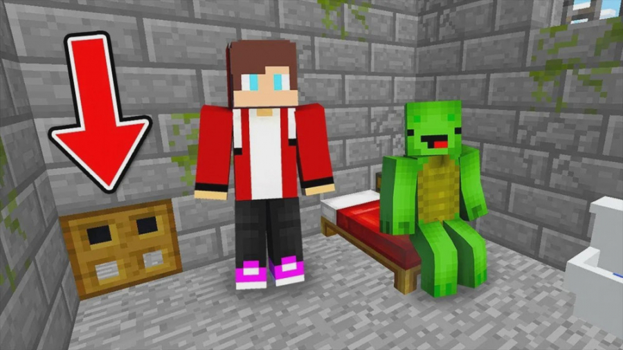 انیمیشن ماینکرافت | فرار از زن...